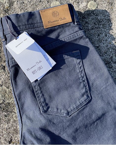 Džíny dětské Massimo Dutti modré
